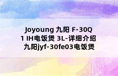 Joyoung 九阳 F-30Q1 IH电饭煲 3L-详细介绍 九阳jyf-30fe03电饭煲